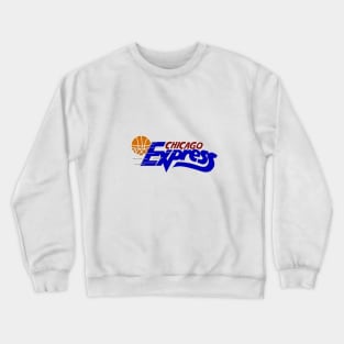 Vintage Chicago Express Basketball Crewneck Sweatshirt